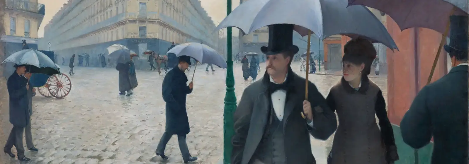 Rue de Paris, temps de pluie